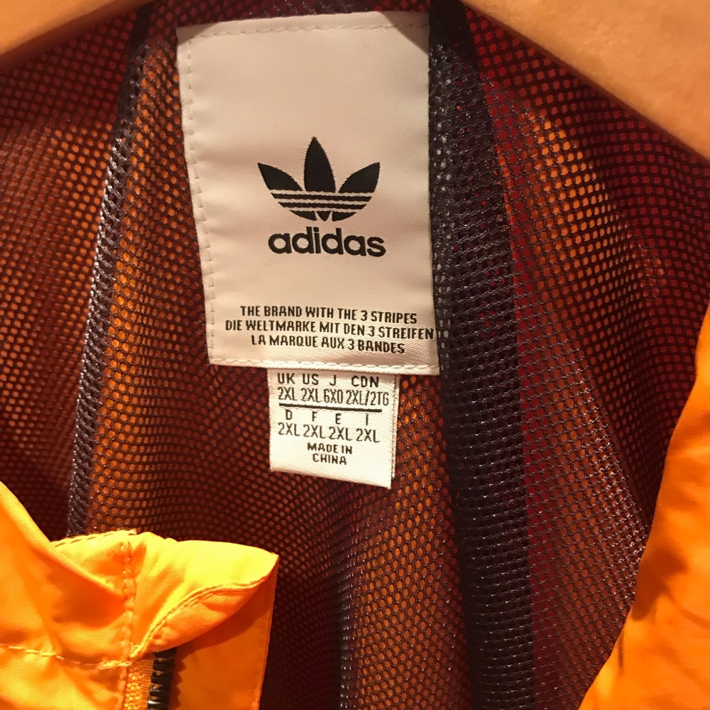 MENS adidas rain jacket